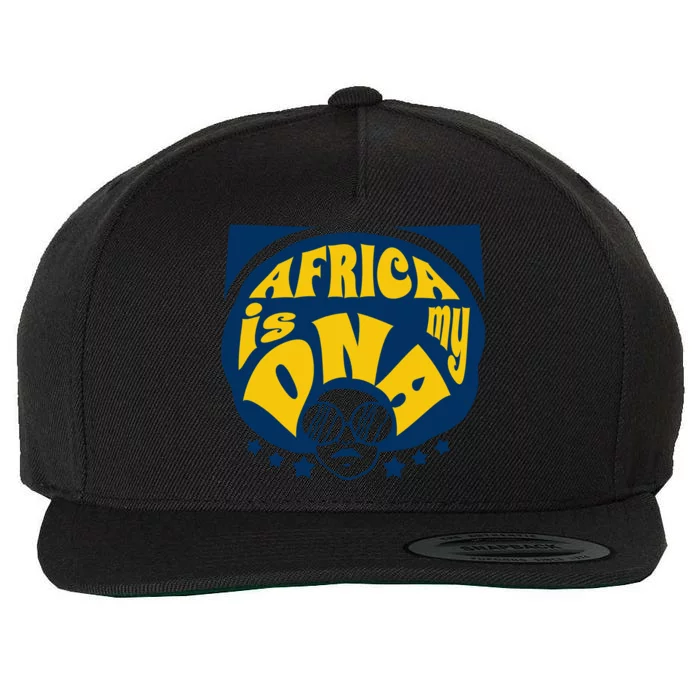 Africa Is My DNA Black History Month Wool Snapback Cap