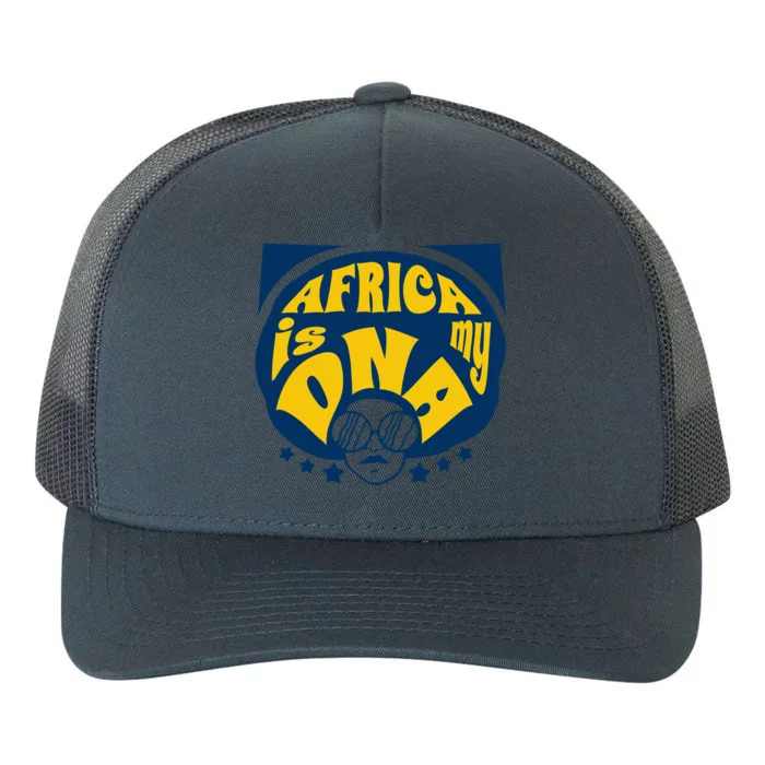 Africa Is My DNA Black History Month Yupoong Adult 5-Panel Trucker Hat