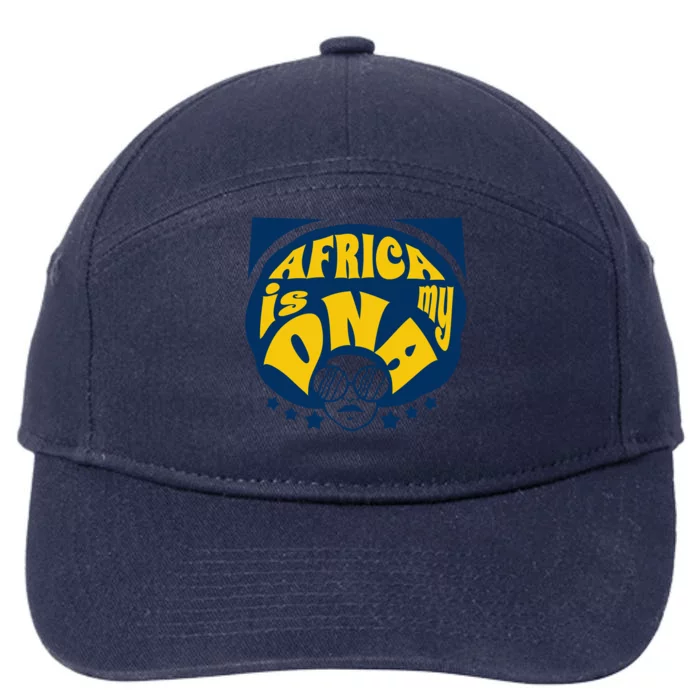 Africa Is My DNA Black History Month 7-Panel Snapback Hat