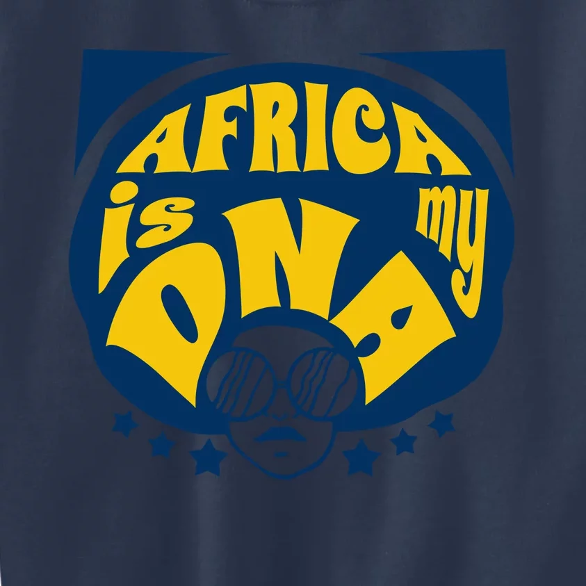 Africa Is My DNA Black History Month Kids Sweatshirt