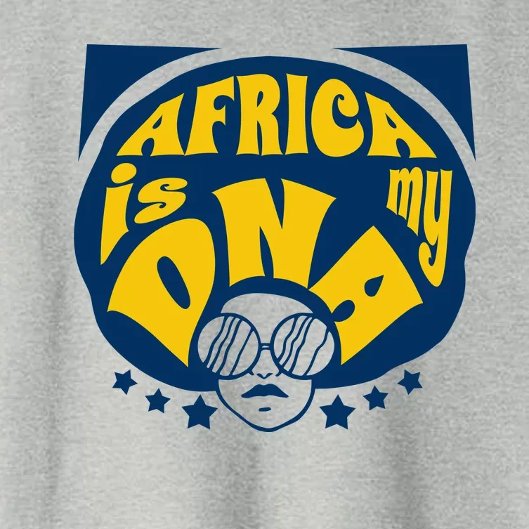 Africa Is My DNA Black History Month Women's Crop Top Tee