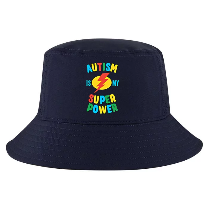 Autism Is My Superpower Gift Cool Comfort Performance Bucket Hat