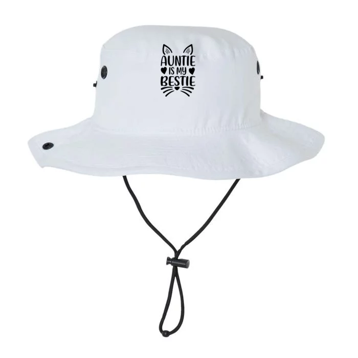 Auntie Is My Bestie My Favorite Aunt Gift Legacy Cool Fit Booney Bucket Hat