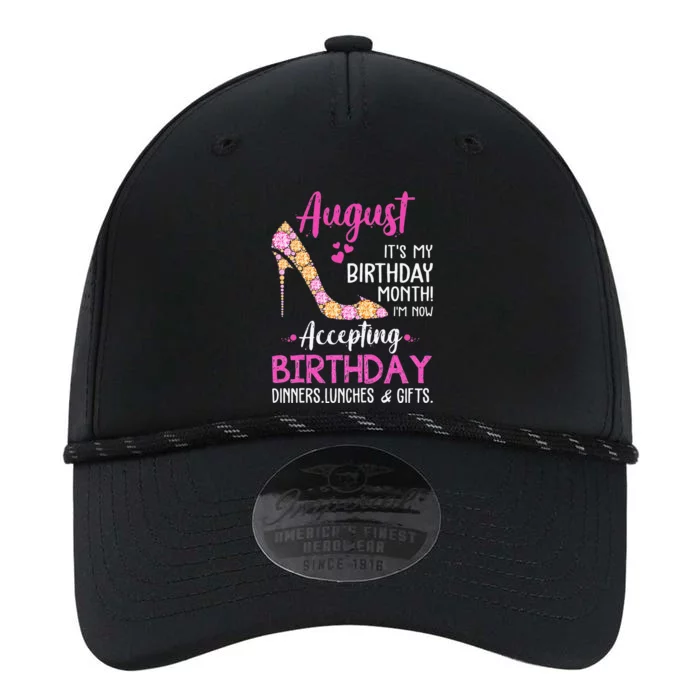 August It's my Birthday Month Mom Wife Gifts Performance The Dyno Cap