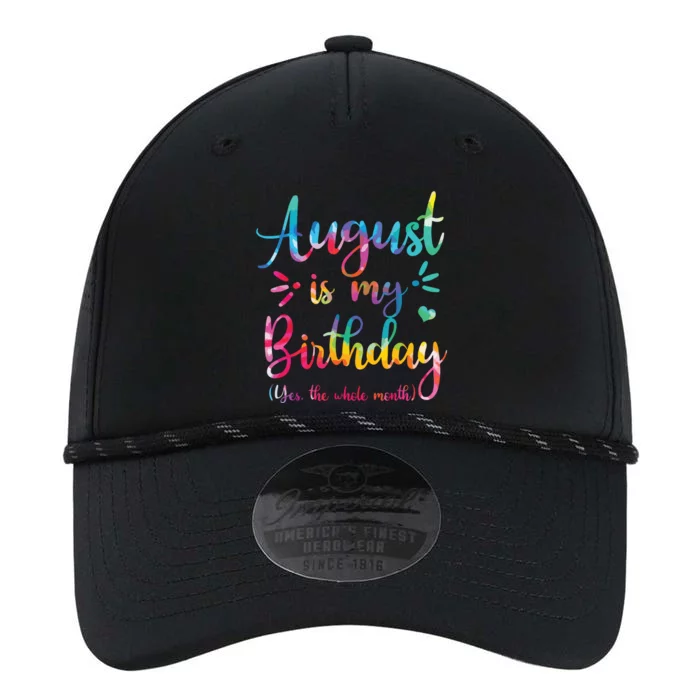 August Is My Birthday Yes The Whole Month August Birthday Performance The Dyno Cap