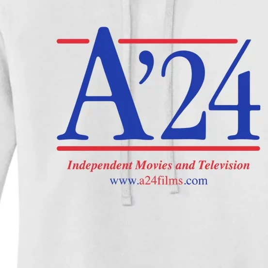 A24 Independent Movies And Television Women's Pullover Hoodie