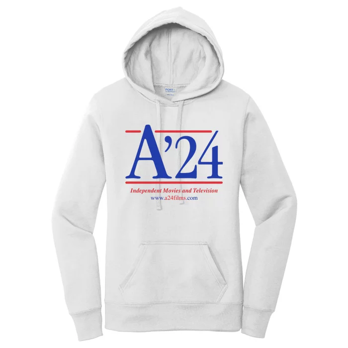 A24 Independent Movies And Television Women's Pullover Hoodie