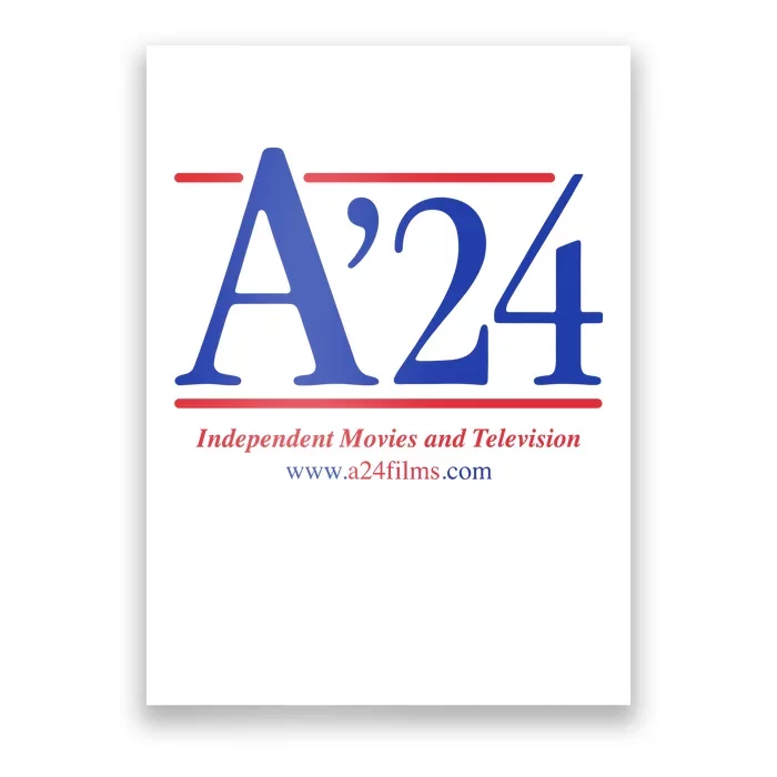 A24 Independent Movies And Television Poster