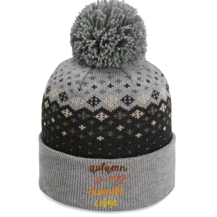 Autumn Is My Favorite Color The Baniff Cuffed Pom Beanie