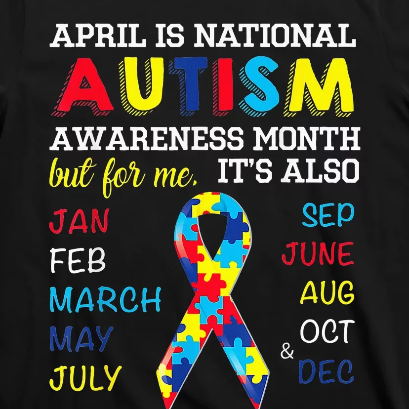 April Is National Autism Awareness Month But For Me Its Also T-Shirt