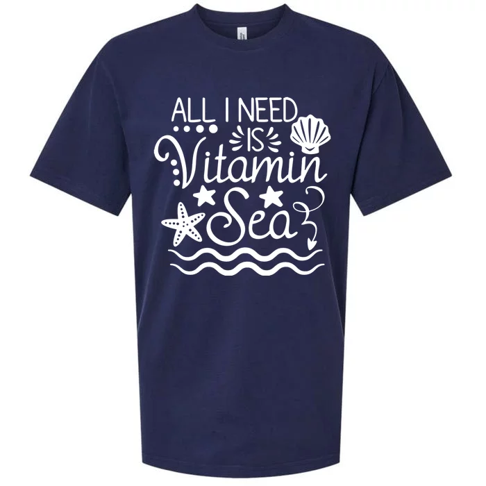 All I Need Is Vitamin Sea Sueded Cloud Jersey T-Shirt