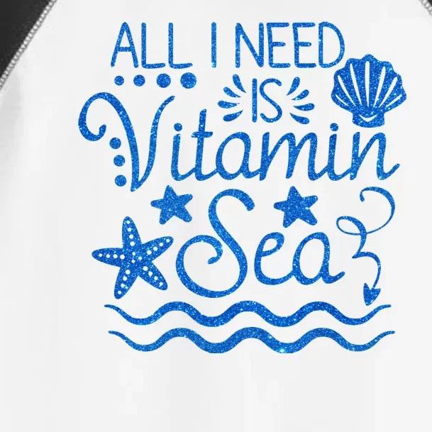 All I Need Is Vitamin Sea Toddler Fine Jersey T-Shirt