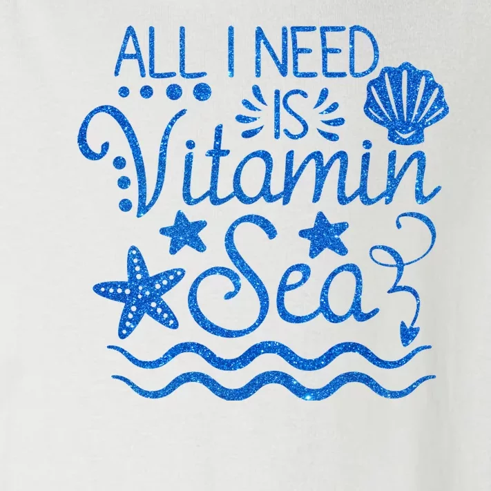 All I Need Is Vitamin Sea Toddler Long Sleeve Shirt