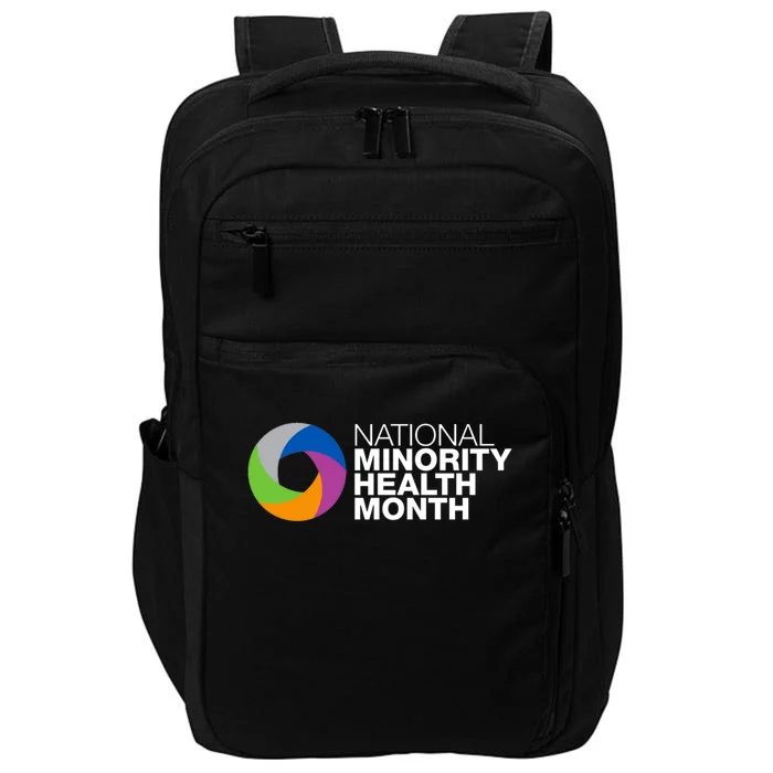 April Is National Minority Health Month Cool Gift Impact Tech Backpack