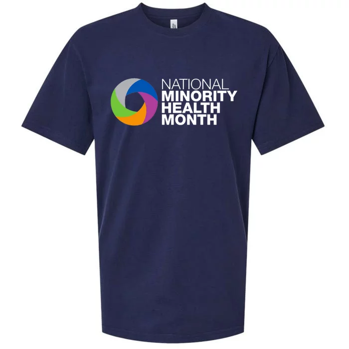 April Is National Minority Health Month Cool Gift Sueded Cloud Jersey T-Shirt