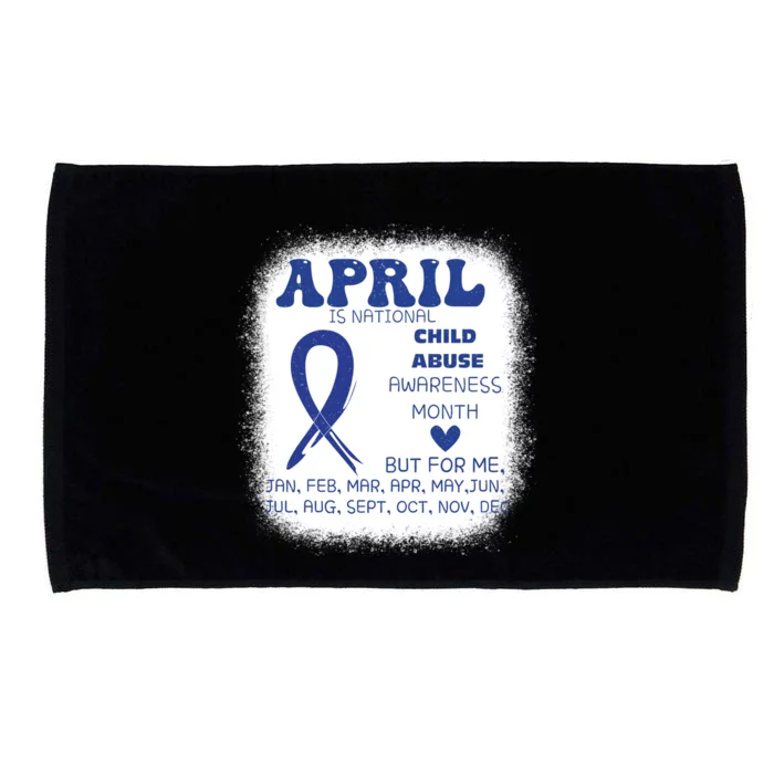 April Is National Abuse Prevention Month Awareness Great Gift Microfiber Hand Towel