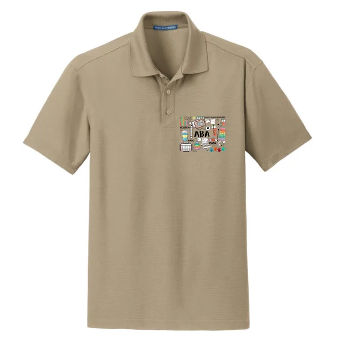 ABA Inclusion Neurodiversity Special Education SPED Dry Zone Grid Performance Polo