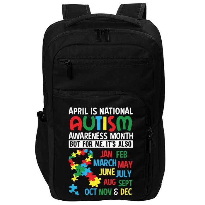 April Is National Autism Awareness Month Autism Awareness Impact Tech Backpack