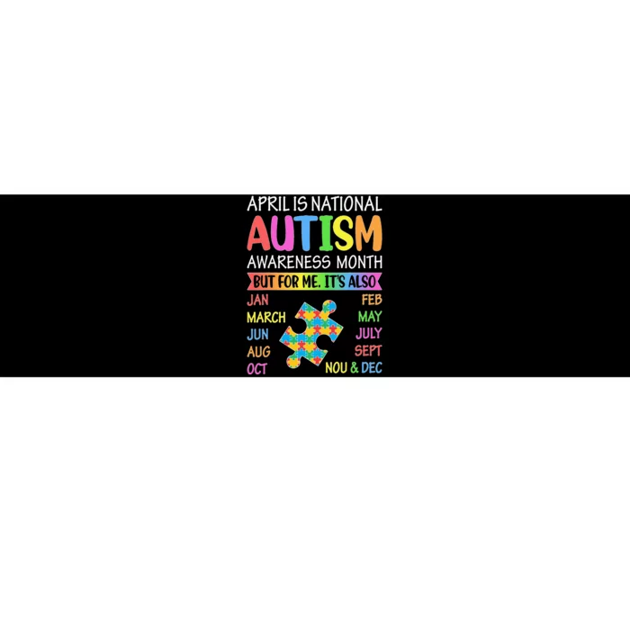 April is National Autism Awareness Month Bumper Sticker