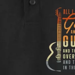 All I Need Is This Guitar Player Gifts Guitarist Music Band Dry Zone Grid Performance Polo