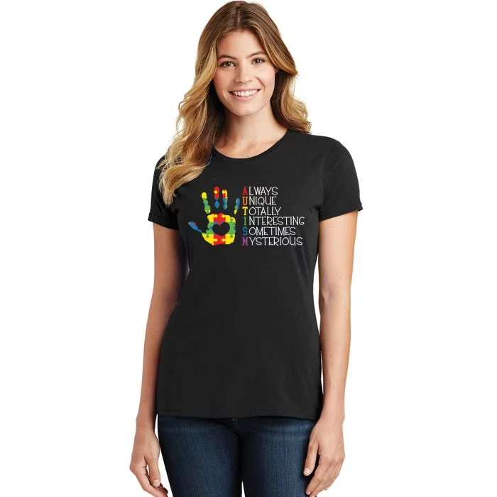 Autism ItS Not A Disability ItS A Different Ability Women's T-Shirt