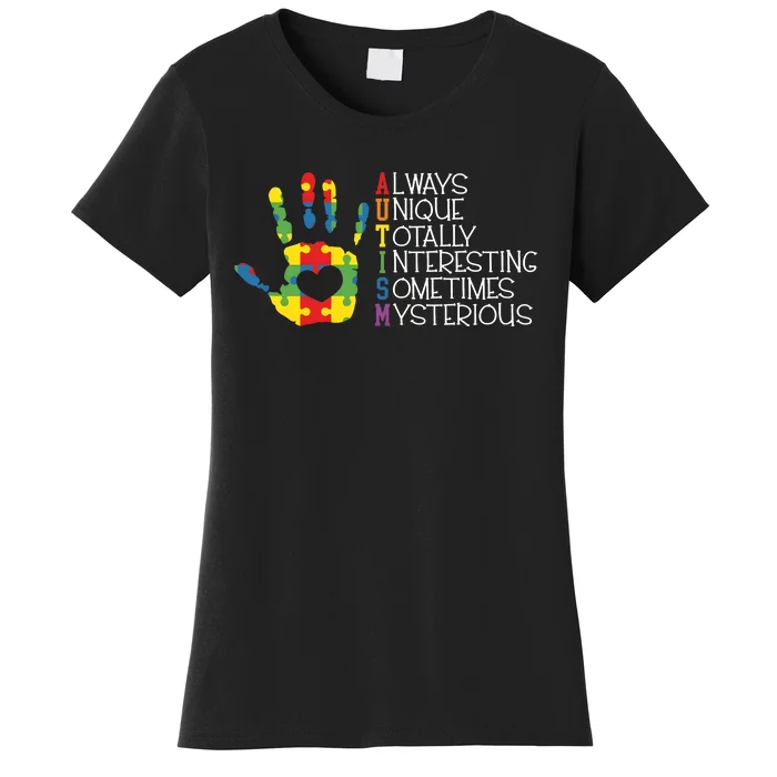 Autism ItS Not A Disability ItS A Different Ability Women's T-Shirt