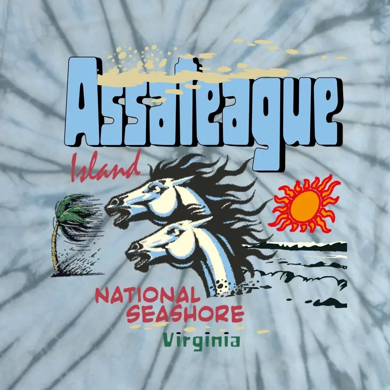 Assateague Island National Seashore Tie-Dye T-Shirt