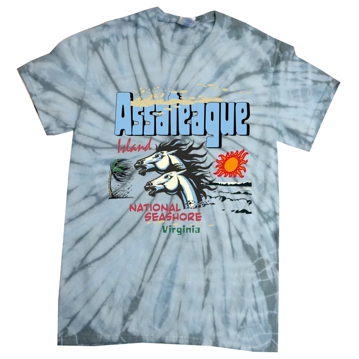 Assateague Island National Seashore Tie-Dye T-Shirt