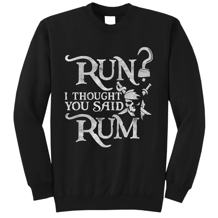 Awesome It's Not How Fast You Run Running Lovers Gift Tall Sweatshirt