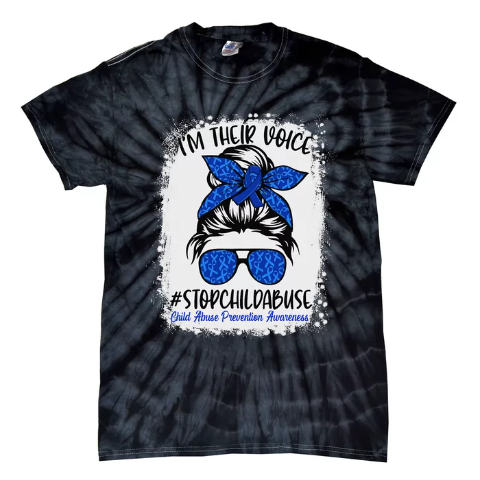 April is National Child Abuse Prevention Month Tie-Dye T-Shirt