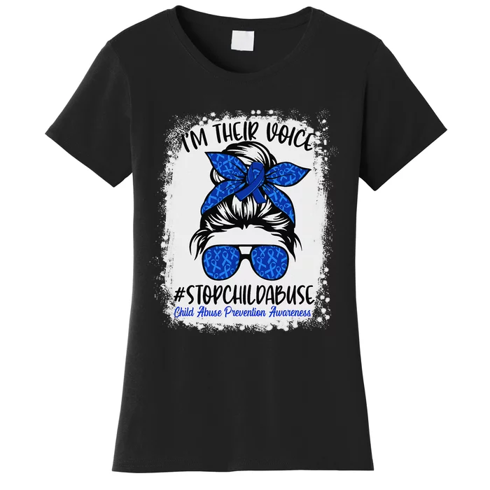 April is National Child Abuse Prevention Month Women's T-Shirt