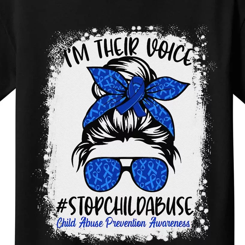 April is National Child Abuse Prevention Month Kids T-Shirt