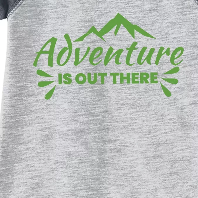 Adventure Is Out There Mountain Camping Infant Baby Jersey Bodysuit