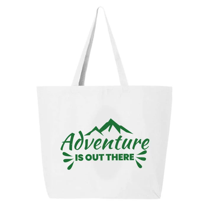 Adventure Is Out There Mountain Camping 25L Jumbo Tote