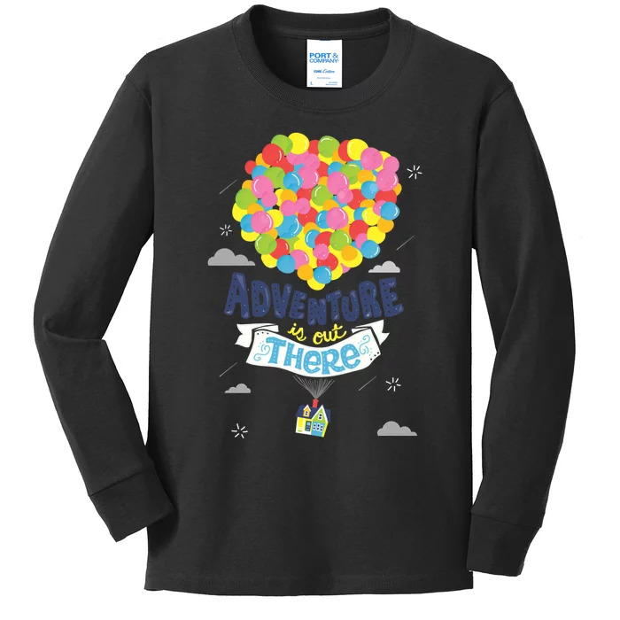 Adventure Is Out There Kids Long Sleeve Shirt