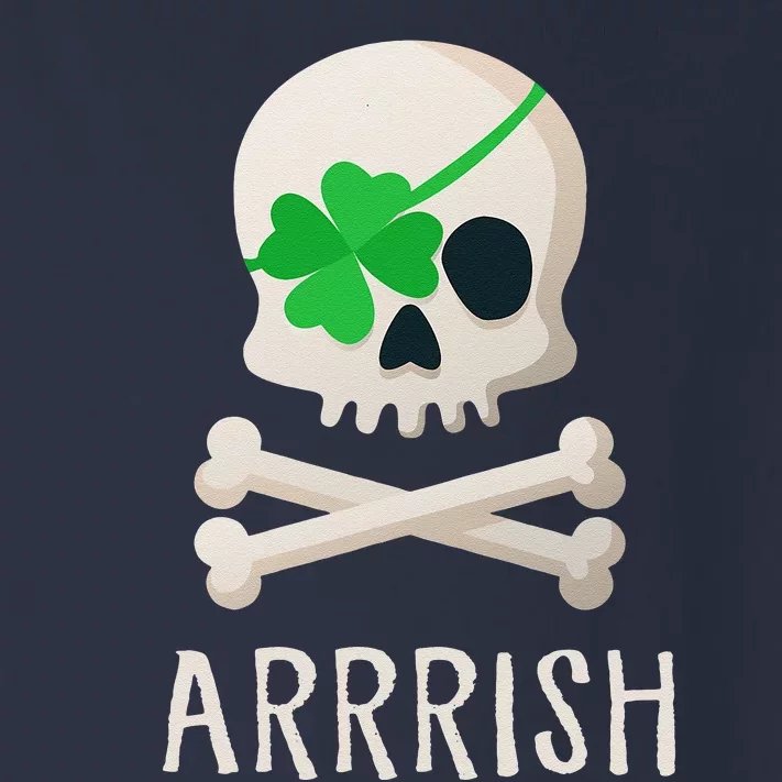 ARRRISH Irish Pirate Funny St. Patty's Day Toddler Long Sleeve Shirt