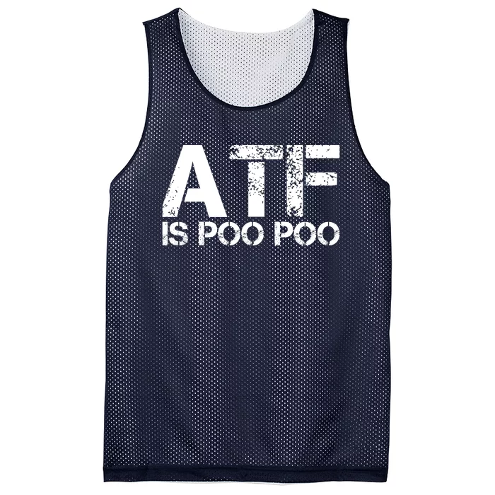 ATF Is Poo Poo Mesh Reversible Basketball Jersey Tank