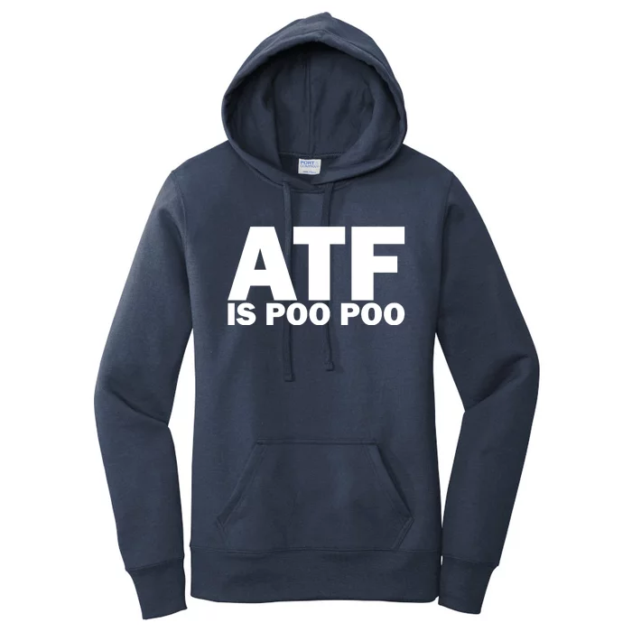 ATF Is Poo Poo Women's Pullover Hoodie