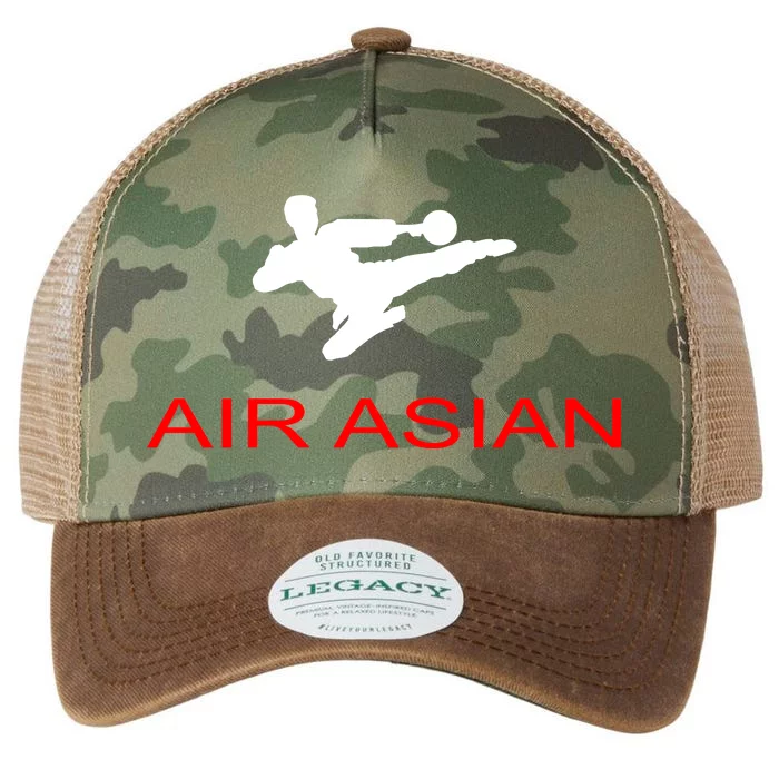 Air Asian Karate Kick Legacy Tie Dye Trucker Hat