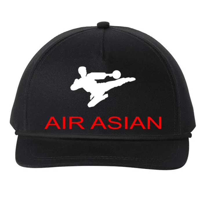 Air Asian Karate Kick Snapback Five-Panel Rope Hat