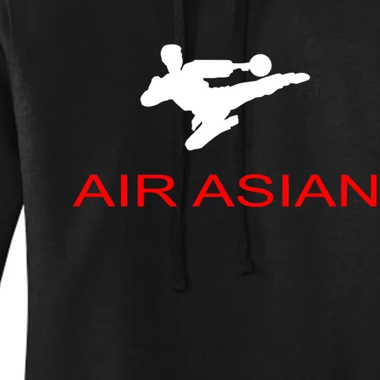 Air Asian Karate Kick Women's Pullover Hoodie