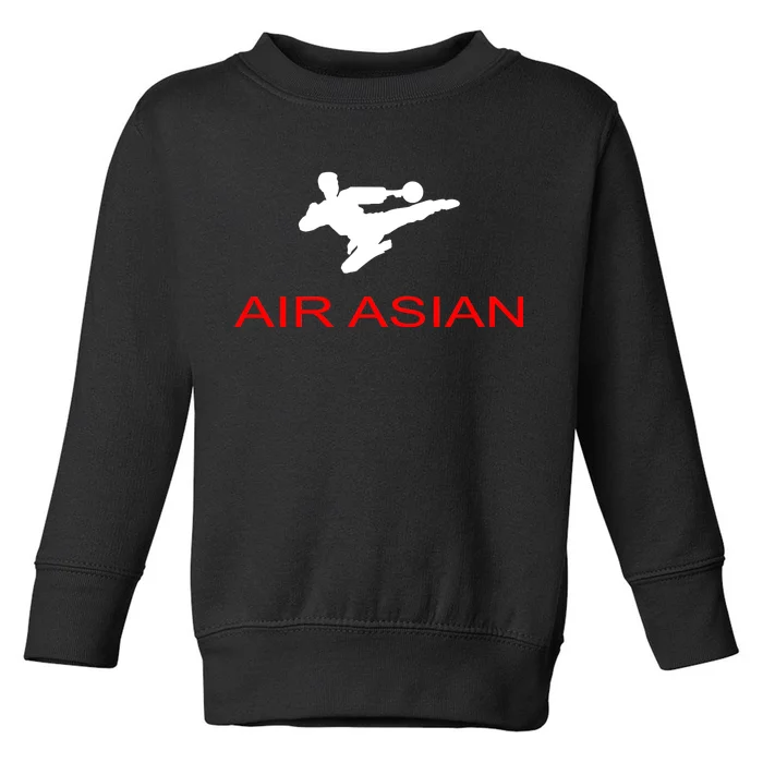 Air Asian Karate Kick Toddler Sweatshirt