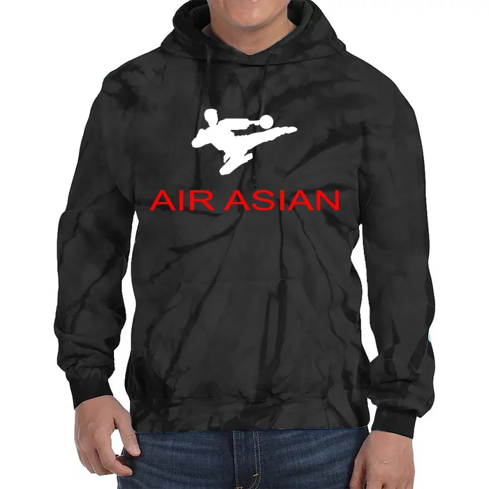 Air Asian Karate Kick Tie Dye Hoodie