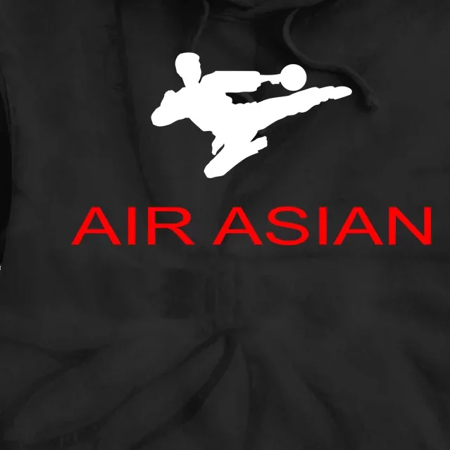 Air Asian Karate Kick Tie Dye Hoodie