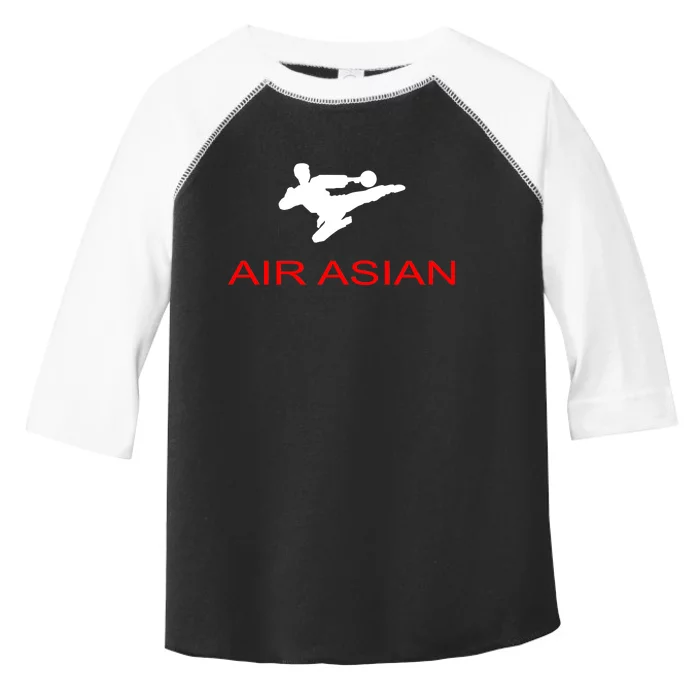 Air Asian Karate Kick Toddler Fine Jersey T-Shirt