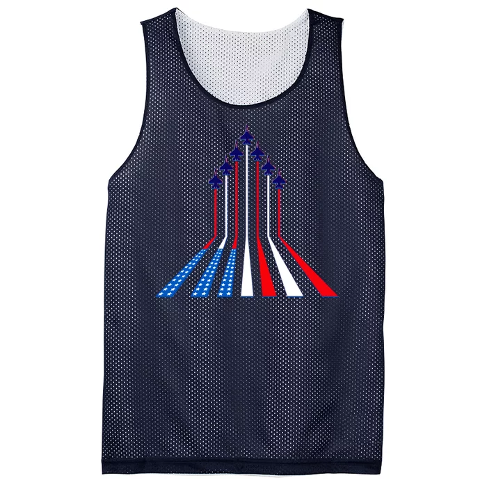 AIr Force flag - Air Show Trail Flag Mesh Reversible Basketball Jersey Tank