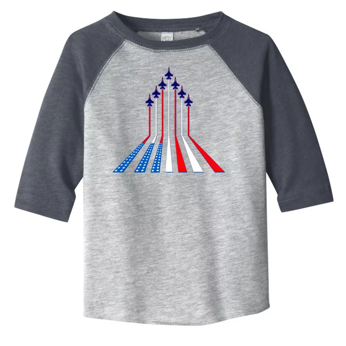 AIr Force flag - Air Show Trail Flag Toddler Fine Jersey T-Shirt