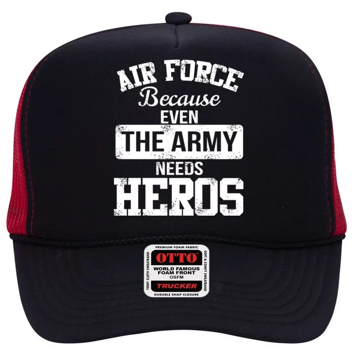 Air Force Heroes High Crown Mesh Trucker Hat