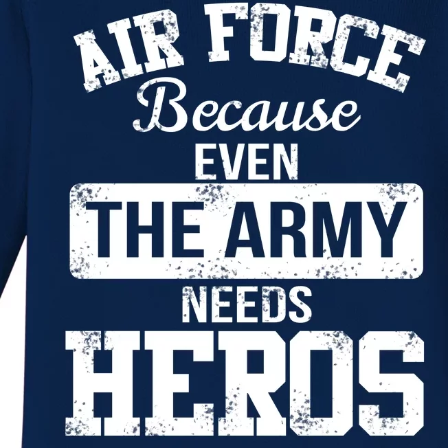 Air Force Heroes Baby Long Sleeve Bodysuit