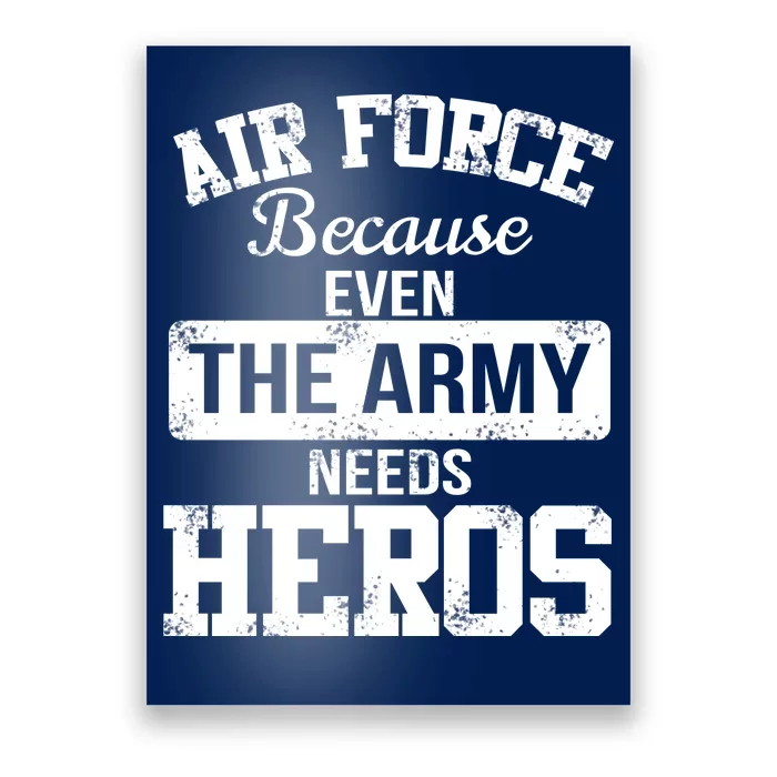 Air Force Heroes Poster